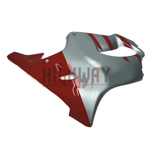 Injection ABS Fairing Bodywork Kit For HOUDA CBR600 F4i 01 02 03 2002 Red Silver - Picture 5 of 6