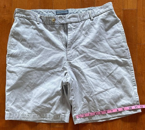 Peter Millar Shorts Men's 36 Ivory White Flat Front Golf Casual Chino Shorts - Picture 10 of 10