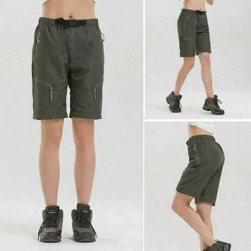 2 in 1 Mens Zip Off Legs Convertible Cargo Work Pants Trousers Multi May Wear L) - Picture 8 of 20