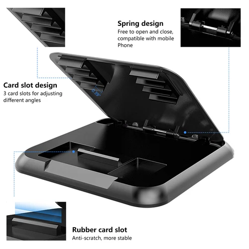 Universal Dashboard Phone Holder Car Dash Cell Phone Mount Holder Silicone Stand - Picture 9 of 16
