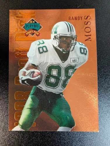 1998 Playoff Contenders Prestige Retail Randy Moss Draft Picks Bronze RC #9