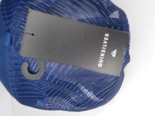 Quicksilver Trucker Hat Blue Logo Adjustable Gradient - Picture 5 of 8