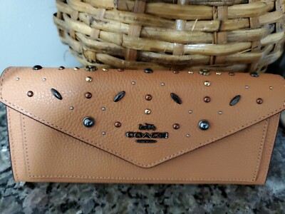 coach soft wallet