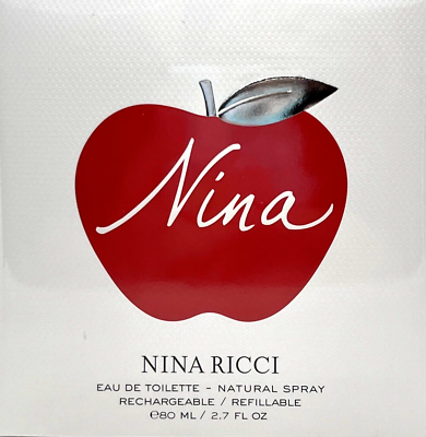 NINA RICCI NINA EAU DE TOILETTE SPRAY FOR WOMEN 2.7 Oz / 80 ml