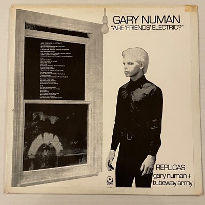 Tubeway Army Replicas 1979年アルバム Gary Numan + Tubeway Army – Replicas – Vinyl (Specialty