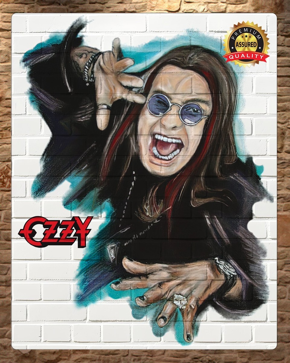オージー・オズボーン(Black Sabbath)の直筆サイン入りカラー写真 Amazon | ブラックサバス Black Sabbath 直筆サイン入りレコード
