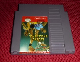All-Pro Basketball (Nintendo Entertainment System, 1989 NES)-Cart Only