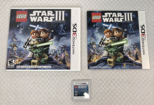 LEGO Star Wars III: Clone Wars (Nintendo 3DS, 2011) Complet, Livraison Gratuite ! - Photo 1 sur 2