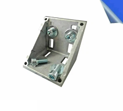 ALCLIPTEC Winkel 80x80 Nut 8 Befestigungswinkel Aluprofil item kompatibel