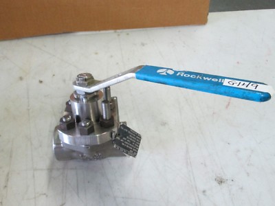 Edward S/S S/W Ball Valve Fig# S603-S6L-E-S6L 1'' 600# S/W CF3M S/S (New)