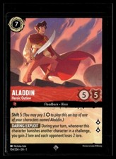 Disney Lorcana The First Chapter Aladdin Heroic Outlaw Non Foil 104/204