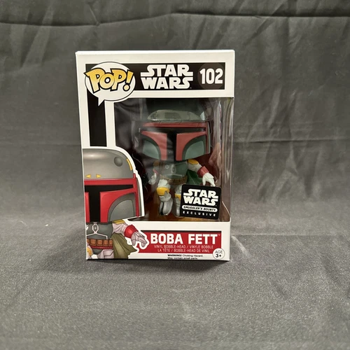 Funko POP! Star Wars Black Box Boba Fett Flying #102 Vinyl Figure