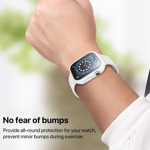 Funda para reloj con película templada integrada para Apple Watch Series 10 - Picture 8 of 14