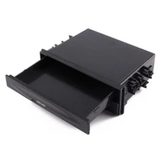 Dashboard Car Cup Holder Double Din Stereo Audio Replacement Pocket Storage Box