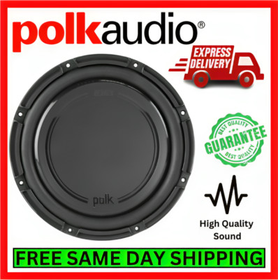 Polk DB1242 DVC 12'' Subwoofer For Car Truck DVC Waterproof Marine Speaker  370W