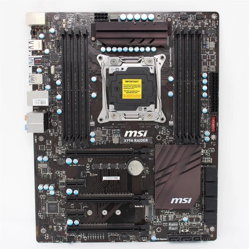 MSI X99A Raider MS-7885 Ver.5.2 Intel X99 ATX Mainboard Sockel 2011-3 (#3223)