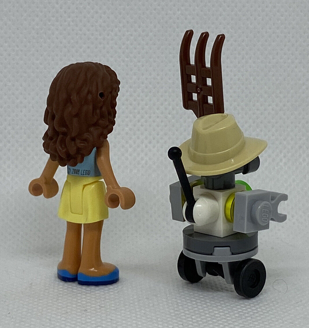 NEW LEGO Friends Olivia and Zobo the Robot, Farmer Garden Minifigure 41425  Doll