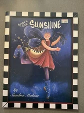 Spread A Little Sunshine Sandra Malone Acrylic Decorative Painting Pattern Book