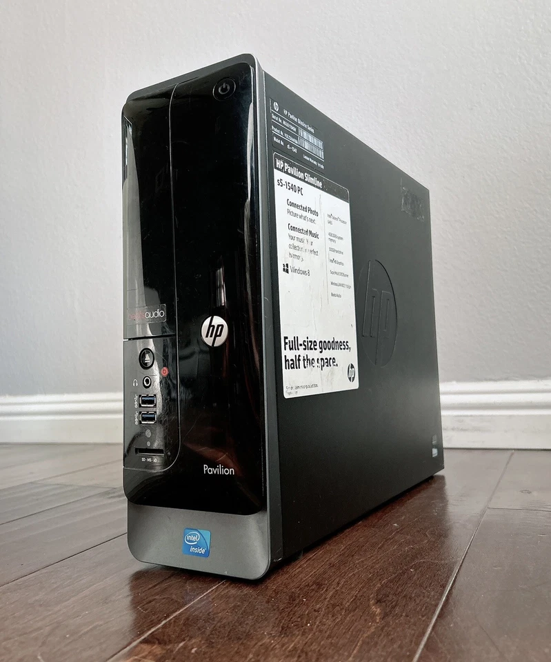 HP Pavilion Slimline S5 Intel Core i7-3770 3.90GHz 8GB DDR3 Ivy Bridge H61 - Image 2 of 2