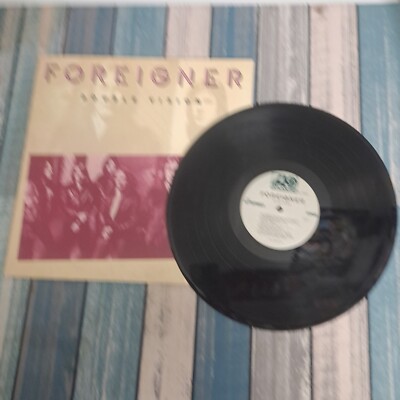 FOREIGNER: Double Vision 12'' Vinyl LP 1978 Record Atlantic
