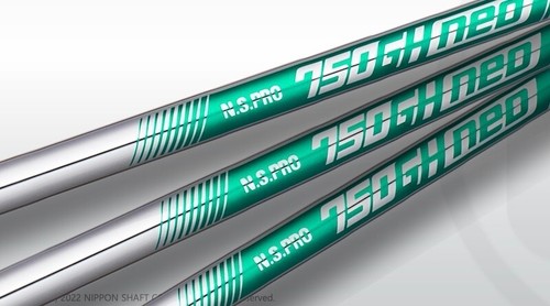 Nippon 750GH Neo Iron Shafts .355 Tip Regular/Stiff Flex Golf Shaft Set - Picture 5 of 23