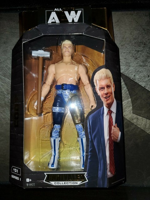 AEW Unrivaled Series 1 Cody Rhodes Figure All Elite Wrestling | eBay