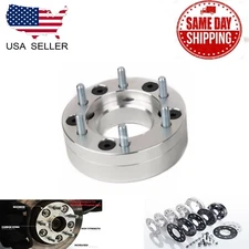 2PCS 2" THICK FORD & LINCOLN 5X135 TO 6X135 CONVERSION ADAPTERS FROM 5 TO 6