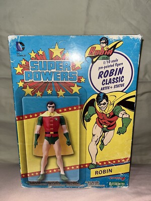 DC Comics Super Powers ROBIN (Classic Costume) ARTFX+ Statue * NEW
