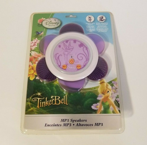 Disney Fairies Tinkerbell MP3 Speakers ( New In Package ) - Picture 2 of 11