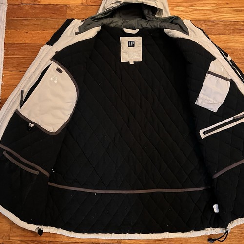 Gap Arctic Expedition Men's Zip Up Winter Jacket Size Large - Picture 9 of 18