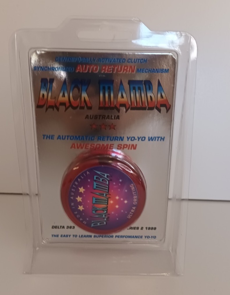 Black Mamba Ultra Orbiting Red YoYo Delta 363 Series 2 1999 Rare