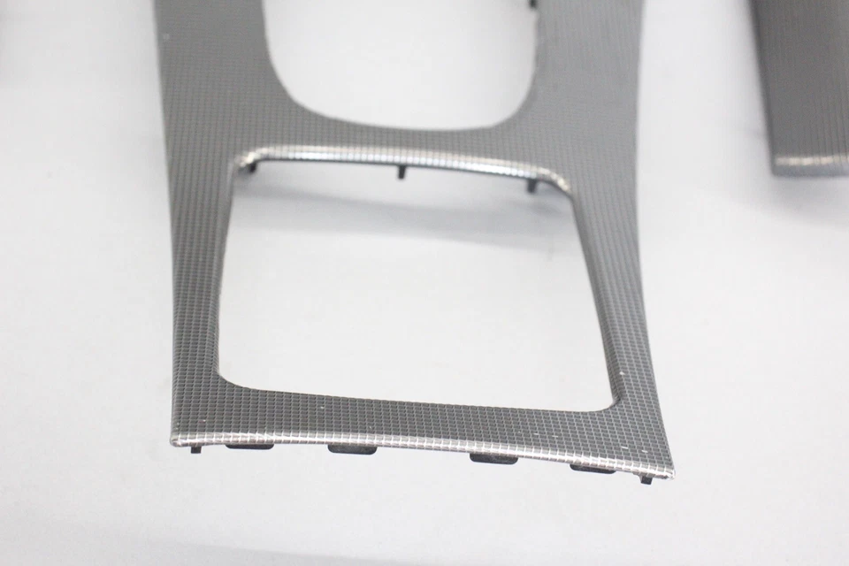 ✅ 01-04 Conjunto de molduras de panel de puerta de carbono interior Mercedes W203 C32 AMG fabricante de equipos originales Foto 3 de 4