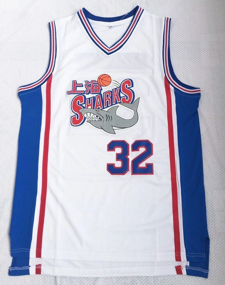 Jimmer Fredette #32 Shanghai Sharks Basketball Jersey Men's all Stitched White