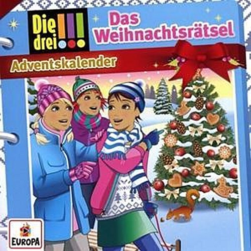 Thumbnail - Die Drei Das Weihnachtsrätsel - Hörbuch
