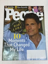 People Magazine Aug 8 26 2024 Rob Lowe Ryan Reynolds Taylor Swift Scott Peterson
