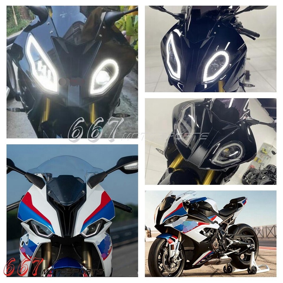 BMW S1000RR 88W Full LED Headlight E-Mark Approved Front Light Assembly