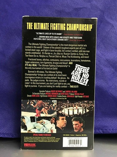 The Ultimate Fighting Championship II (VHS, 1998) - Picture 2 of 2