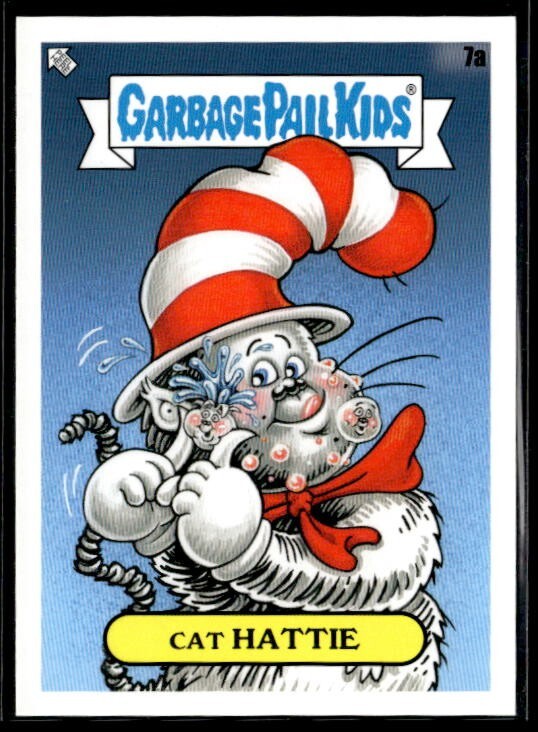 2022 Topps Garbage Pail Kids Book Worms #7a Cat Hattie  NS01R03A