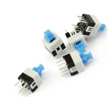 100PCS Push Button Self Latching Momentary Tactile Switch 8x8mm Blue Button