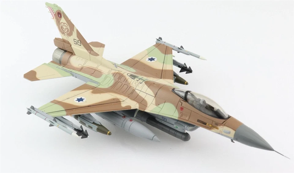 Hobby Master 1/72 F-16C Barak IDF/AF IDF/AF 101 Sqn, #519, Israel, 2010 HA3809B - Image 4 of 4