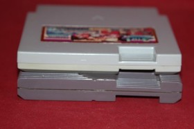 2 x NES Compatible Game Cartridges, TwinBee, Double Dragon III from 90s