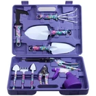 Complete Garden Hand Tools Set with Floral Design