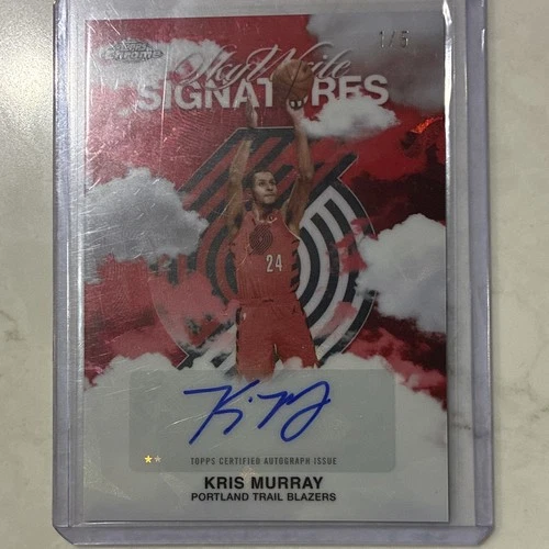 2025 Topps Chrome Kris Murray Sky Write Signatures (RAW)