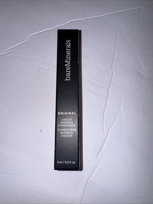 bareMinerals Original Liquid Mineral Concealer ~ DEEP 6C ~ Full Size 0.2 oz