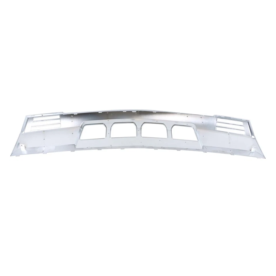 Front Bumper Lower Valance Skid Plate Matte Chrome Replacement for Silverado - Image 4 of 4