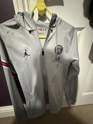 psg tracksuit jordan white
