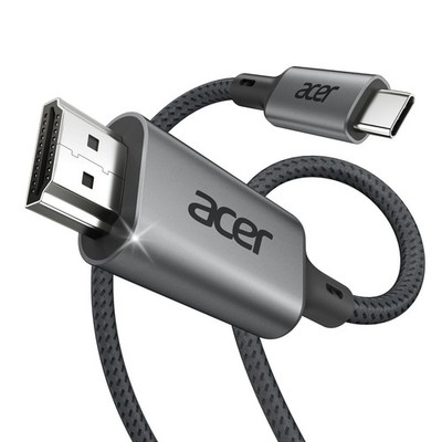 acer USB C to HDMI Cable for Home Office 6.6FT (4K@60Hz), Thunderbolt 