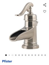 Pfister LG42-YP0K Ashfield Single Control Bathroom Faucet in Brushed Nickel