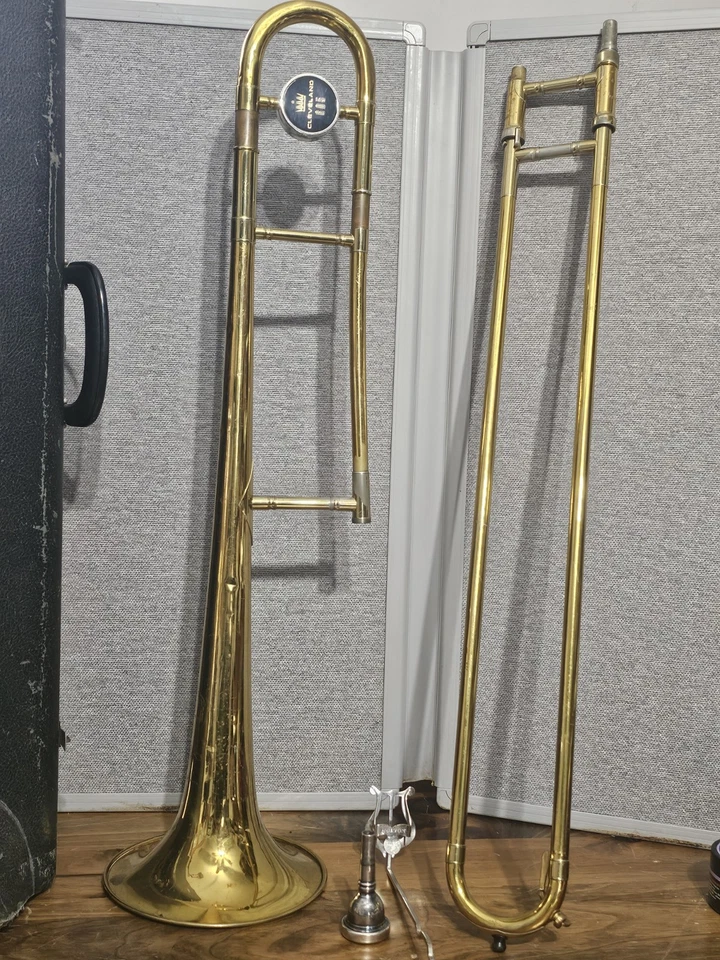 KING Cleveland 605 тромбон США с чехлом и мундштуком, хорошее состояние товара - Изображение 2 из 4