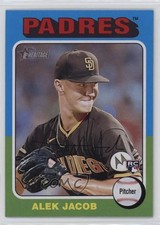 2024 Topps Heritage Rookies Alek Jacob #184 18uj